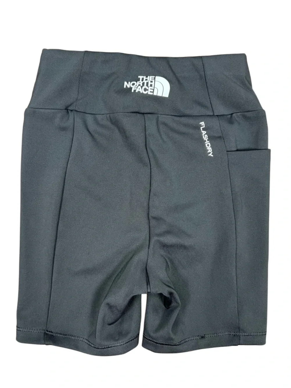 Girls The North Face Never Stop Bike Shorts Black FlashDry Activewear XS 6